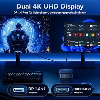 NiPoGi ミニpc n97 3.6GHz 16GB DDR4 512GB NiPoGi Essenx E1 Mini PC W11 PRO Alder Lake N97 16GB DDR4